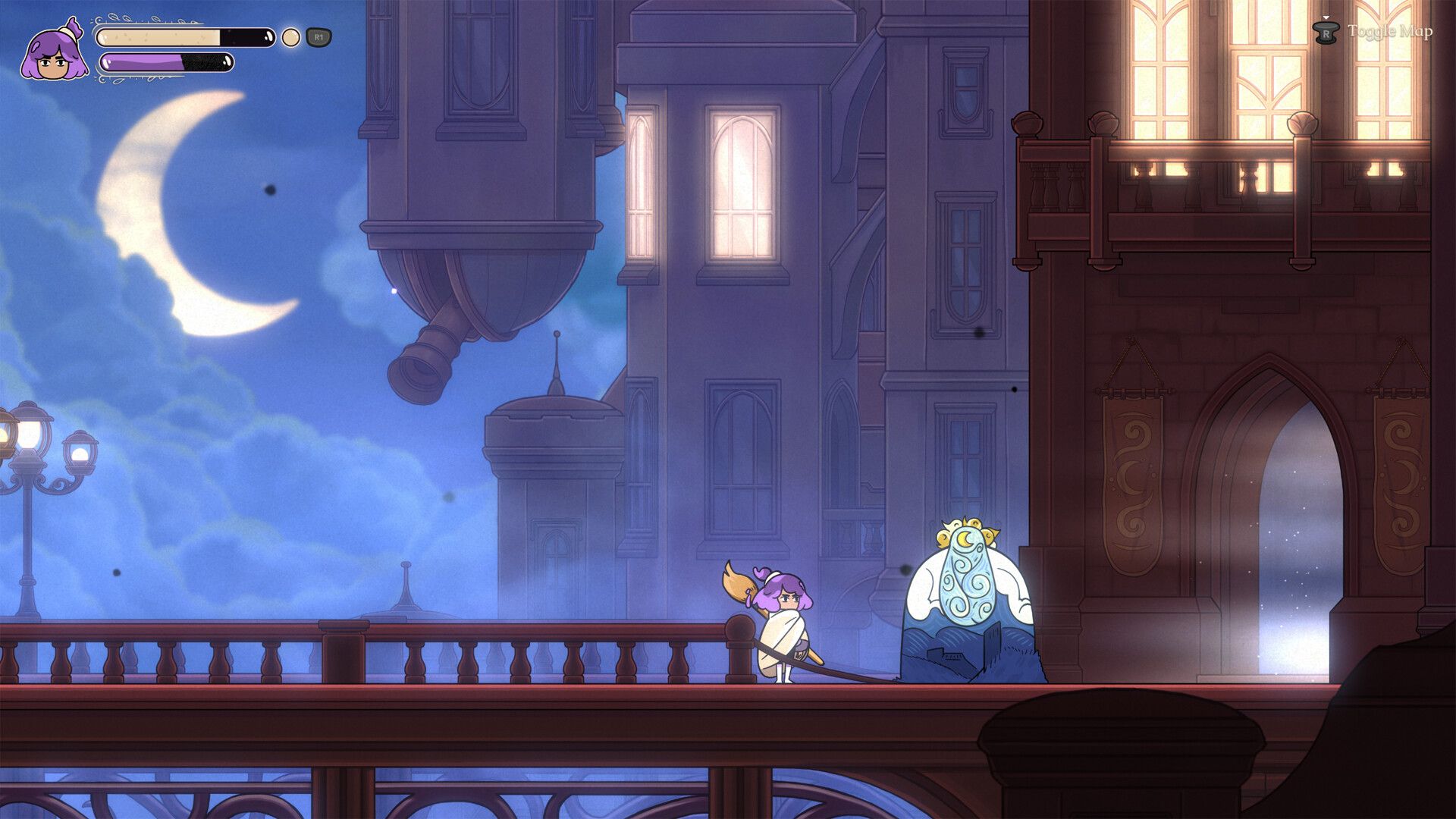 Plateforme peinture metroidvania