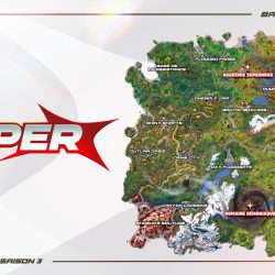 Fortnite chapitre 6 saison 3 carte