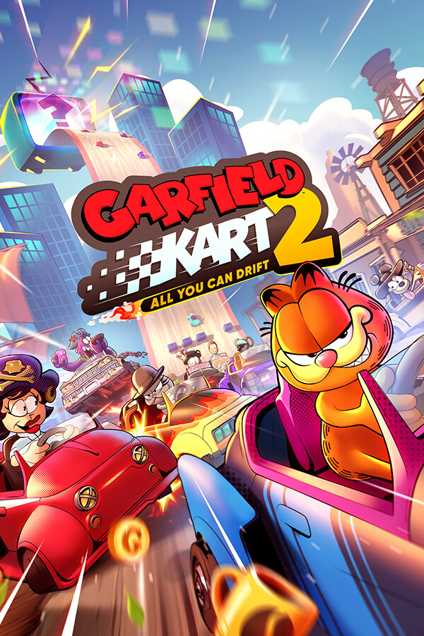 Jaquette de Garfield Kart 2 – All You Can Drift