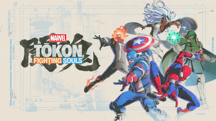Image d\'illustration pour l\'article : Arc System Works fait équipe avec PlayStation sur Marvel Tōkon: Fighting Souls!, un jeu de combat Marvel en 4vs4