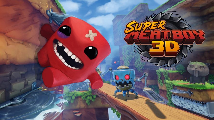 Image d\'illustration pour l\'article : Le plus célèbre des petits bouts de viande revient dans une nouvelle aventure intitulée Super Meat Boy 3D, prévu pour 2026 sur PC, PS5 et Xbox Series