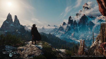 Image d\'illustration pour l\'article : The Witcher IV : CD Projekt Red insiste sur le fait que la démo technique ne représente pas le jeu en lui-même