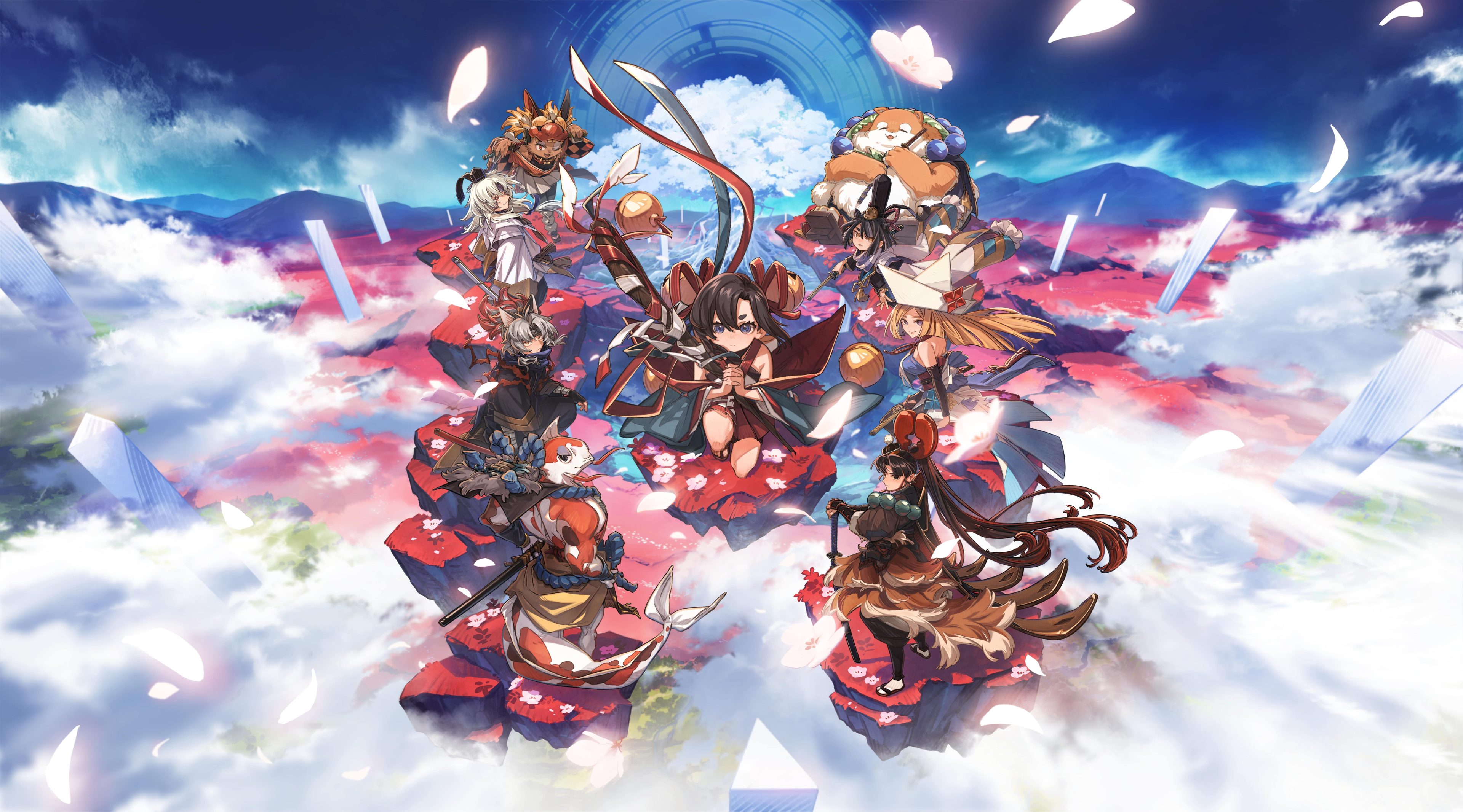 Towa and the Guardians of the Sacred Tree key art
