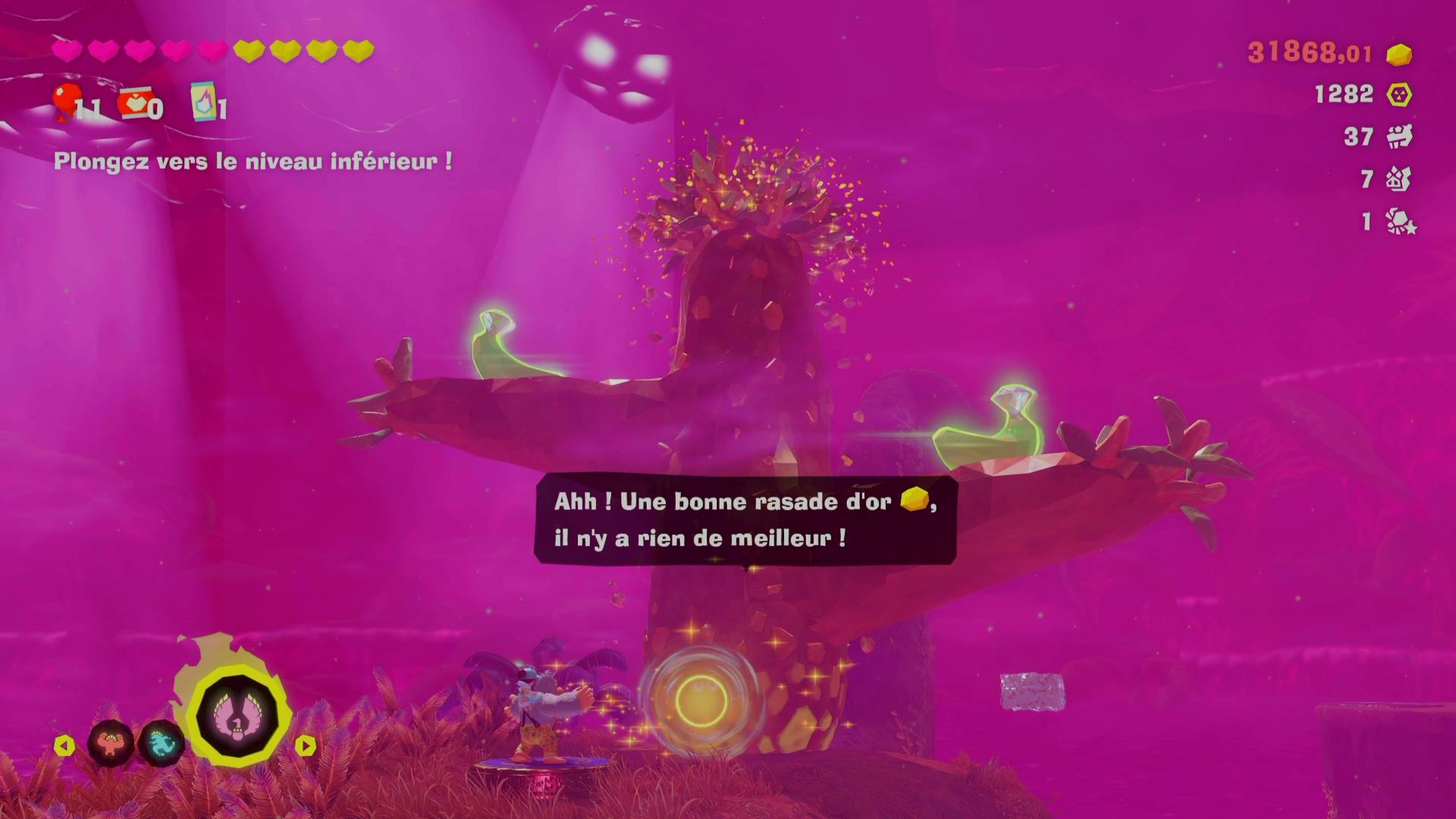 Donkey kong bananza guide bananes strate foret 602 4 222