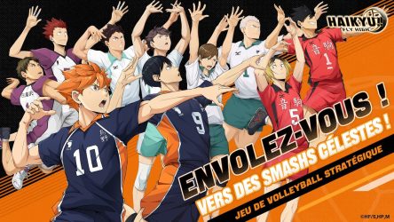 Image d\'illustration pour l\'article : Jouez gratuitement à HAIKYU!! FLY HIGH dès maintenant, le jeu est disponible sur mobiles iOS et Android