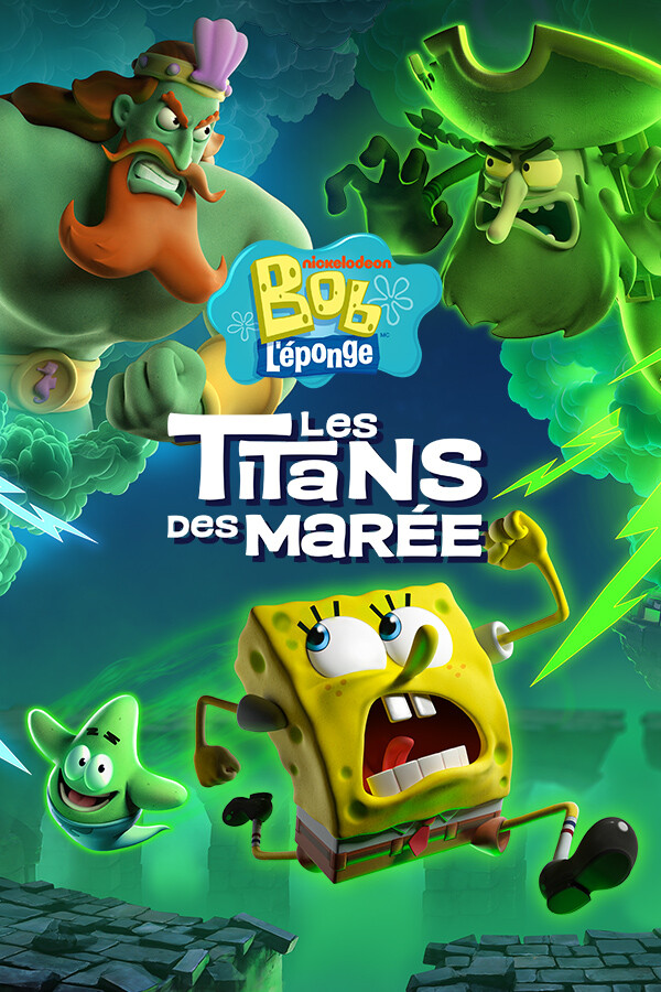 Jaquette de Bob L’Éponge : Les Titans des Marées