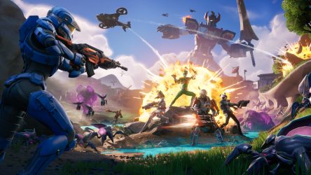 Image d\'illustration pour l\'article : Fortnite Chapitre 6 Saison 4 : Voici la nouvelle île où s’affronteront insectes et… Power Rangers