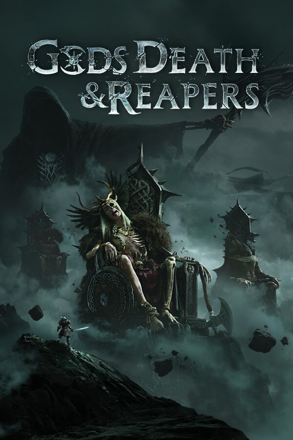 Jaquette de Gods, Death & Reapers