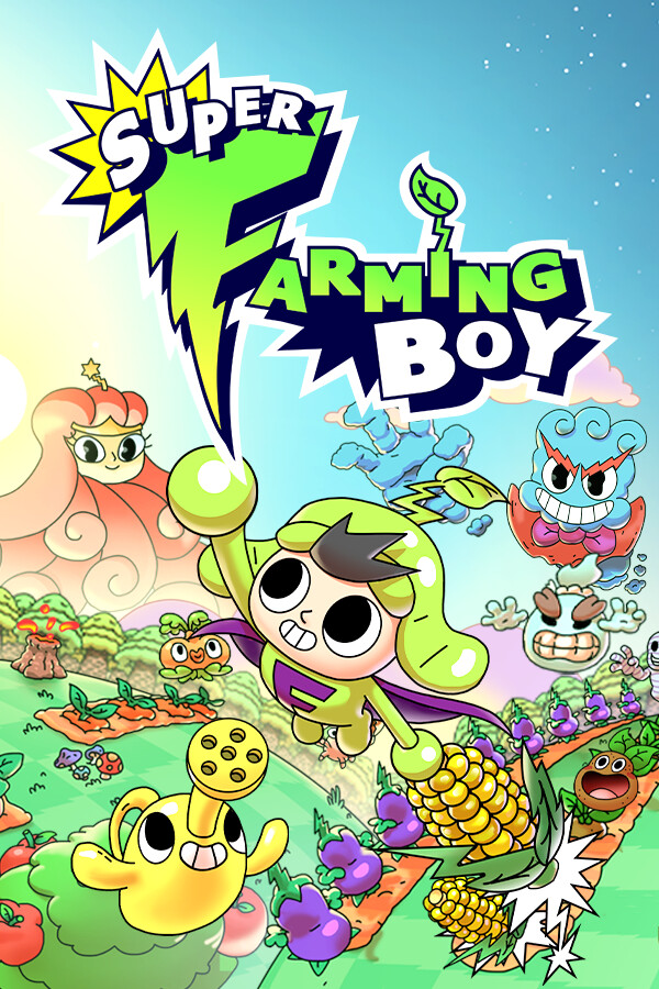 Jaquette de Super Farming Boy