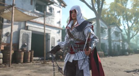 Image d\'illustration pour l\'article : Assassin’s Creed Shadows : La version 1.1.1 est disponible, pour préparer la sortie du DLC et offrir un costume d’Ezio