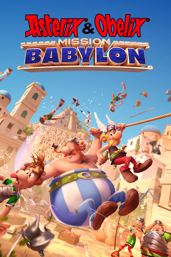 Jaquette d'Astérix & Obélix : Mission Babylone