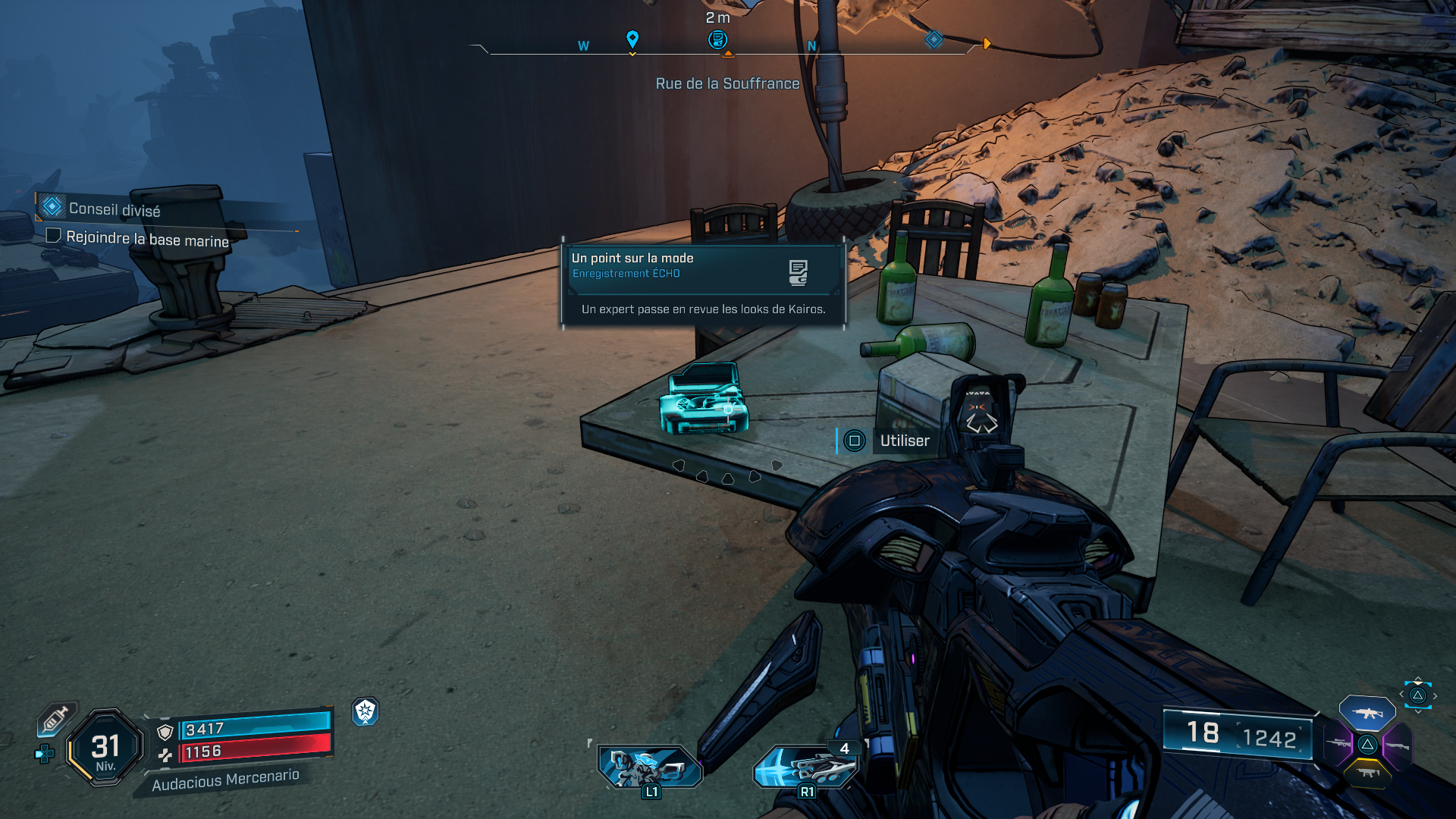 Borderlands 4 collectors vieux puisard enregistrement echo 12 03 38 Borderlands 4 collectors vieux puisard enregistrement echo 12 03 38