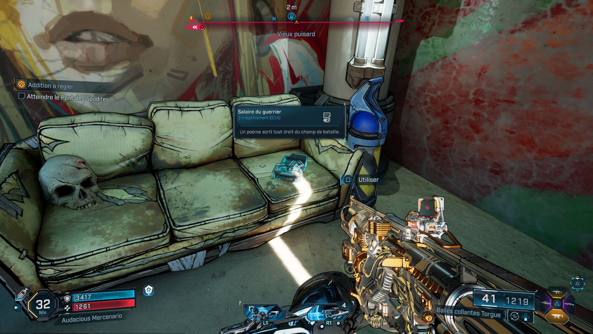 Borderlands 4 collectors vieux puisard enregistrement echo 14 03 44 Borderlands 4 collectors vieux puisard enregistrement echo 14 03 44