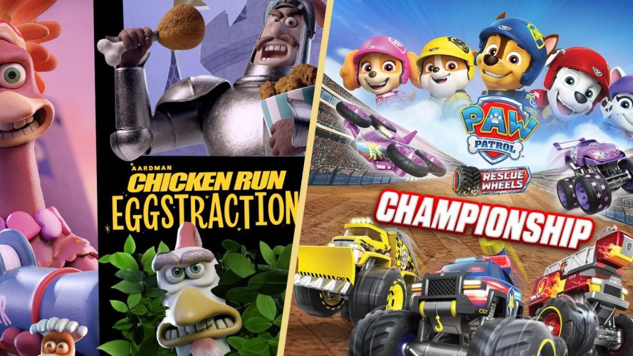 Image d\'illustration pour l\'article : Nous avons joué à Chicken Run: Commandodu et Paw Patrol Rescue Wheels: Championship et le bilan est… mitigé