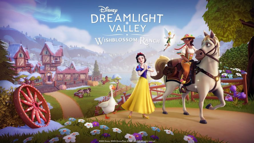 Image d\'illustration pour l\'article : Disney Dreamlight Valley Wishblossom Ranch annoncé avec l’arrivée du cheval, voici toutes les nouveautés