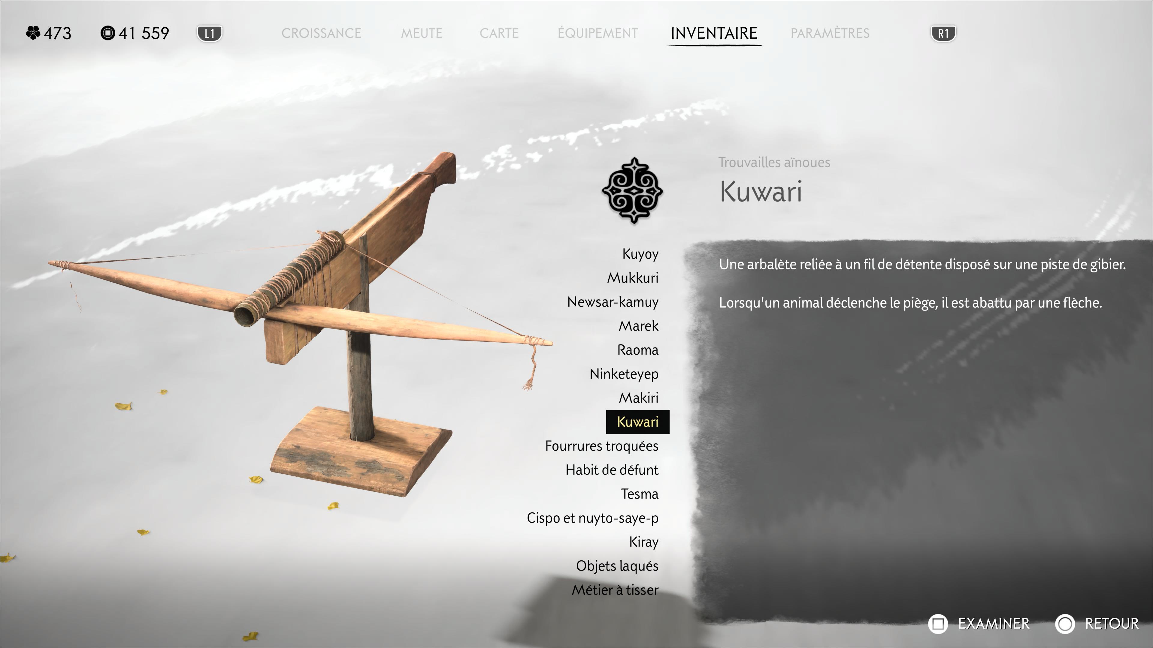 Ghost of yotei artefact ainou kuwari 1 62