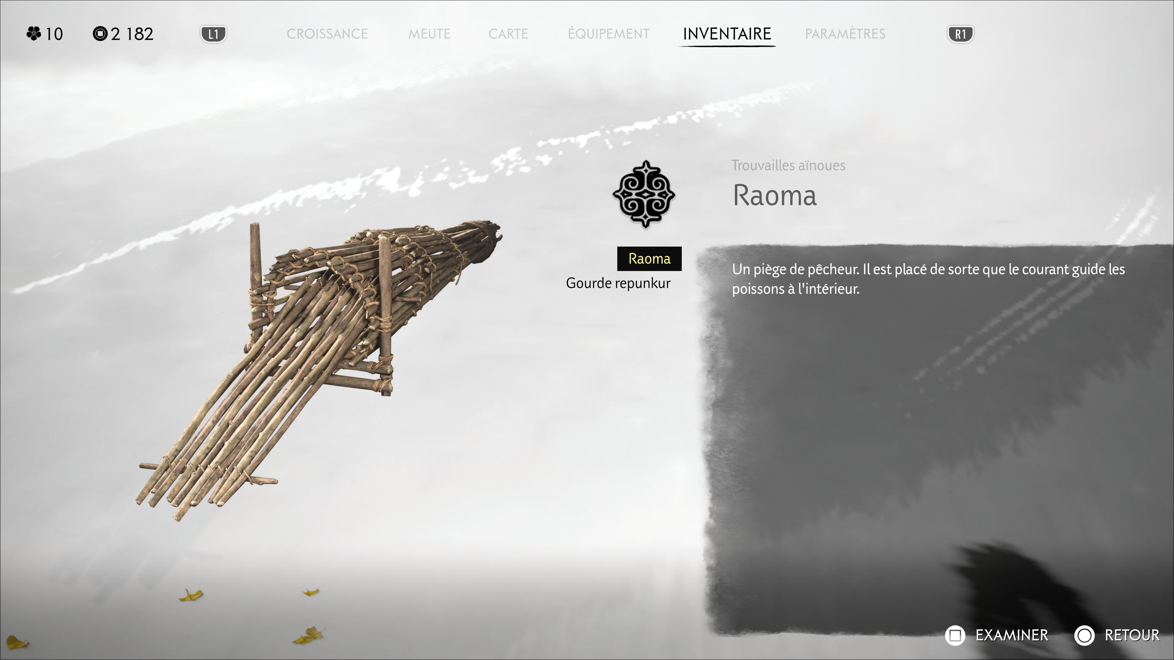 Ghost of yotei artefact ainou raoma 5 16