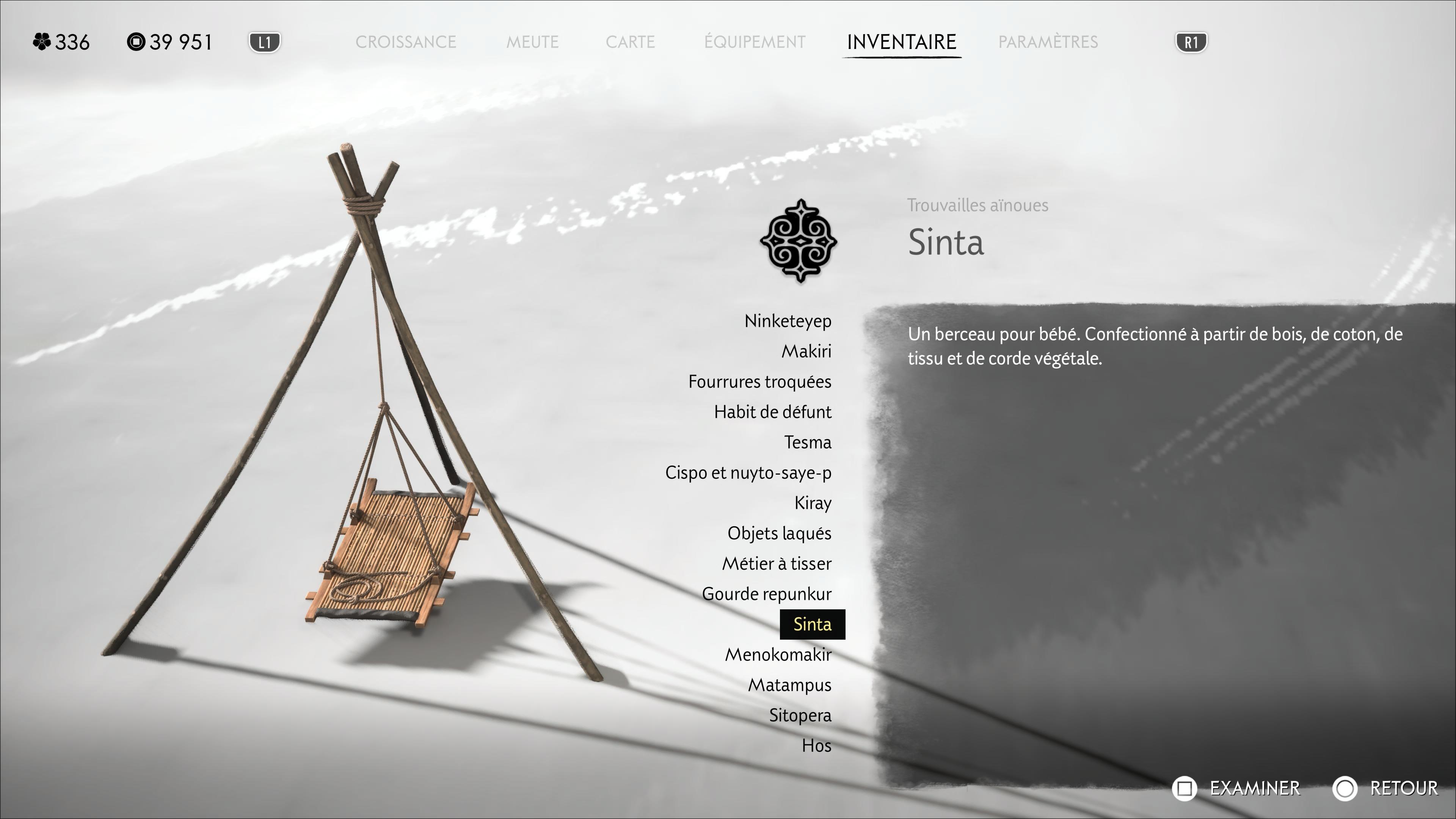 Ghost of yotei artefact ainou sinta 1 120