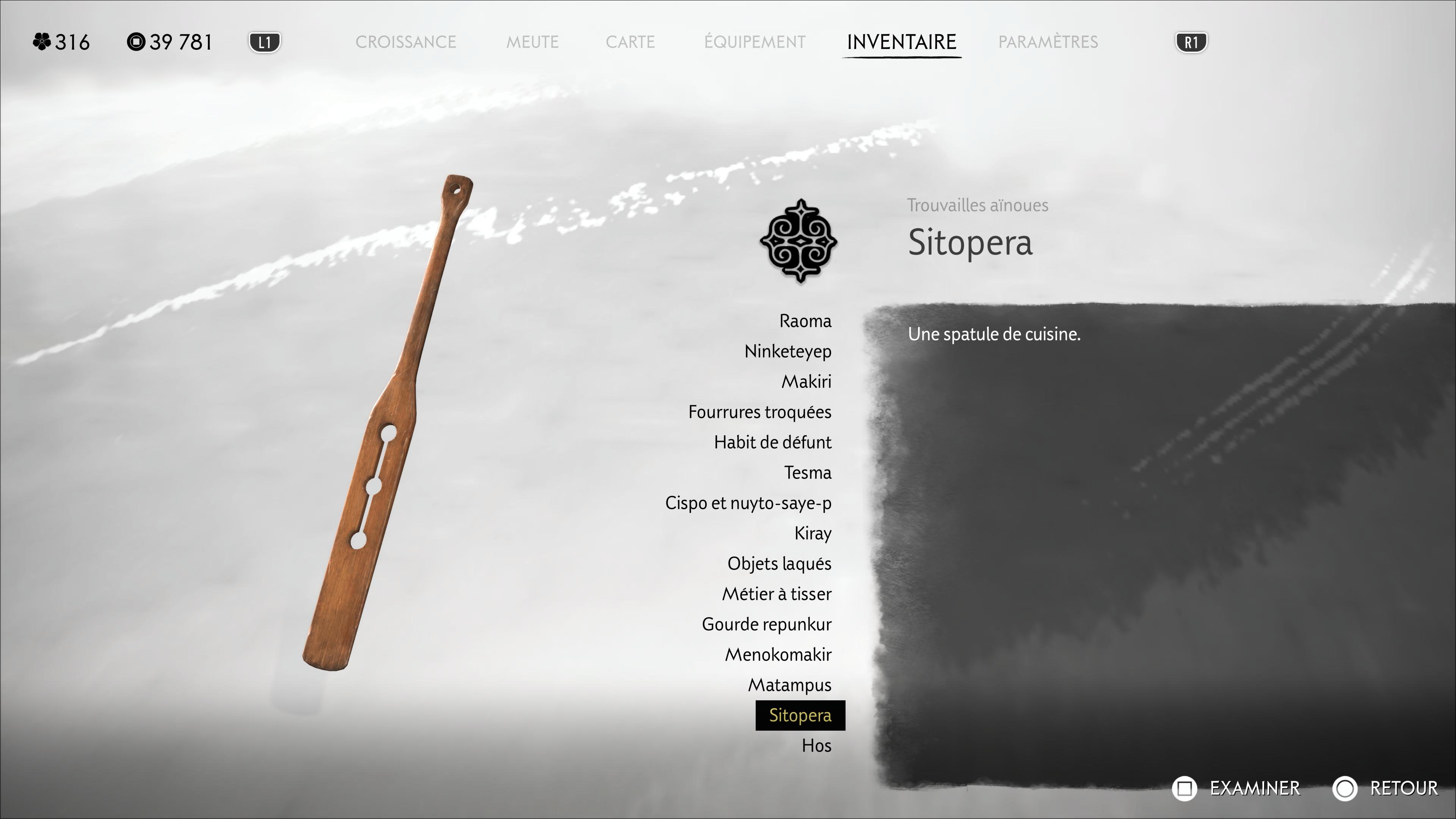 Ghost of yotei artefact ainou sitopera 1 129