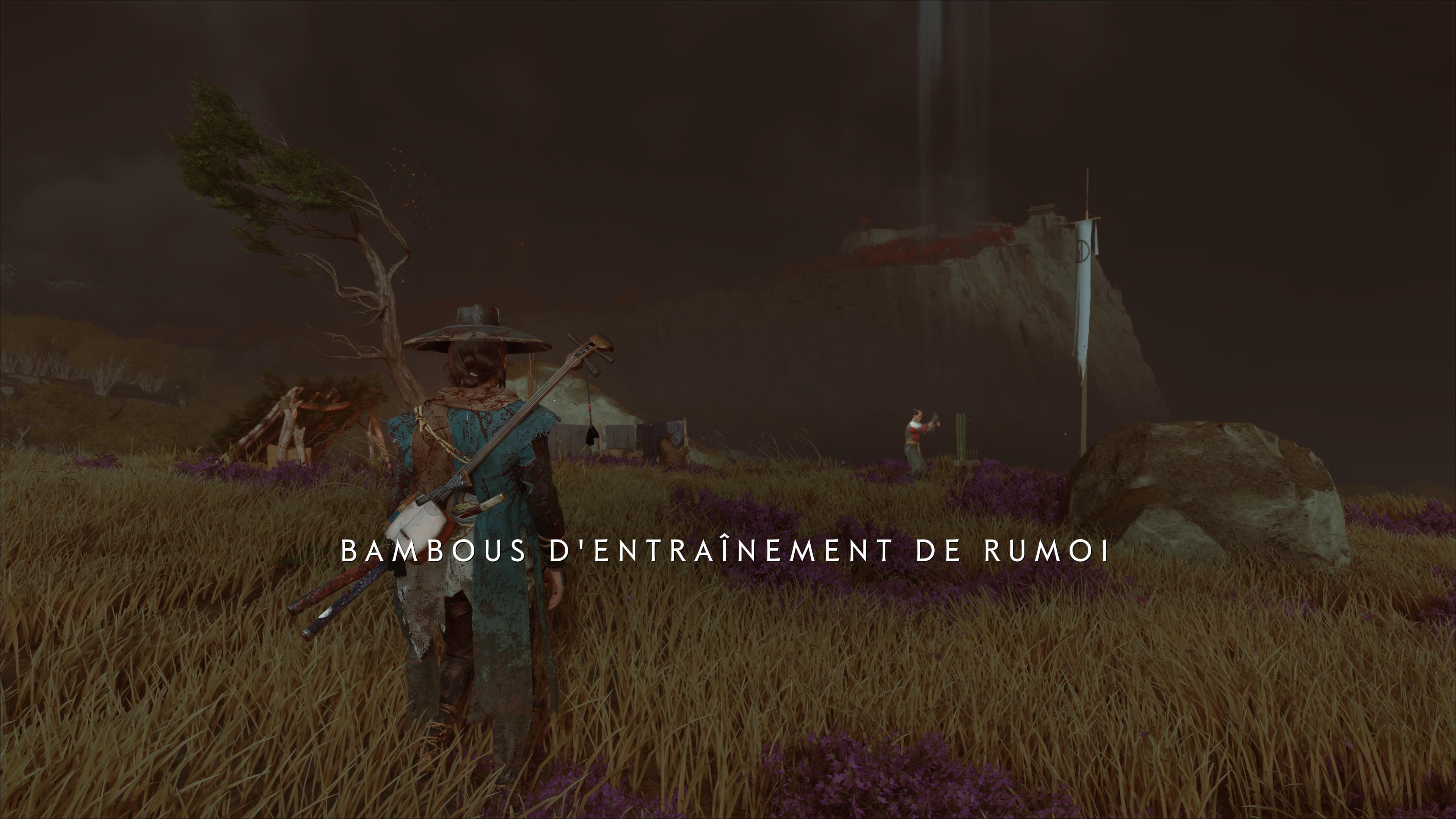 Ghost of yotei bambous dentrainement de rumoi 1 59