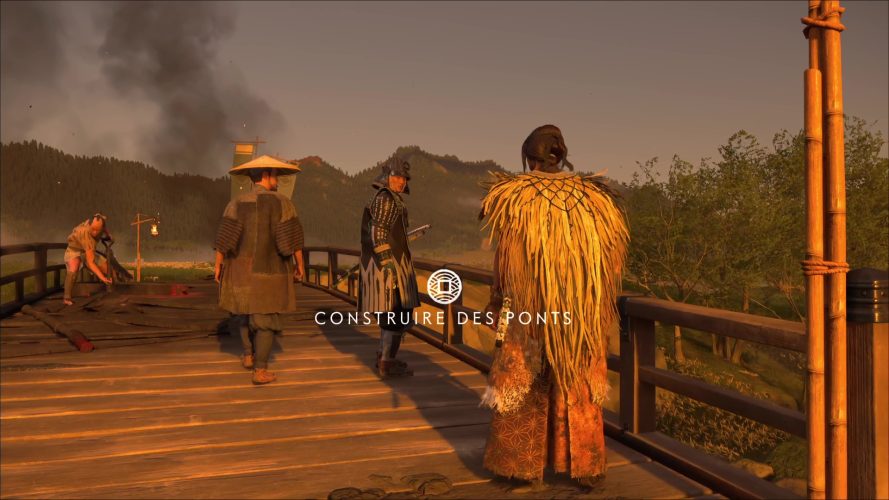 Image d\'illustration pour l\'article : Construire des ponts – Ghost of Yōtei