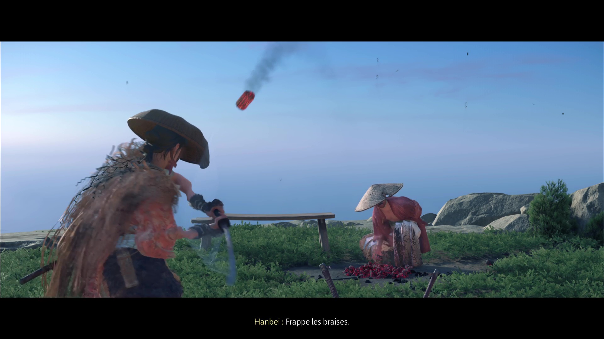 Ghost of yotei lart du double katana 32 27 Ghost of yotei lart du double katana 32 27