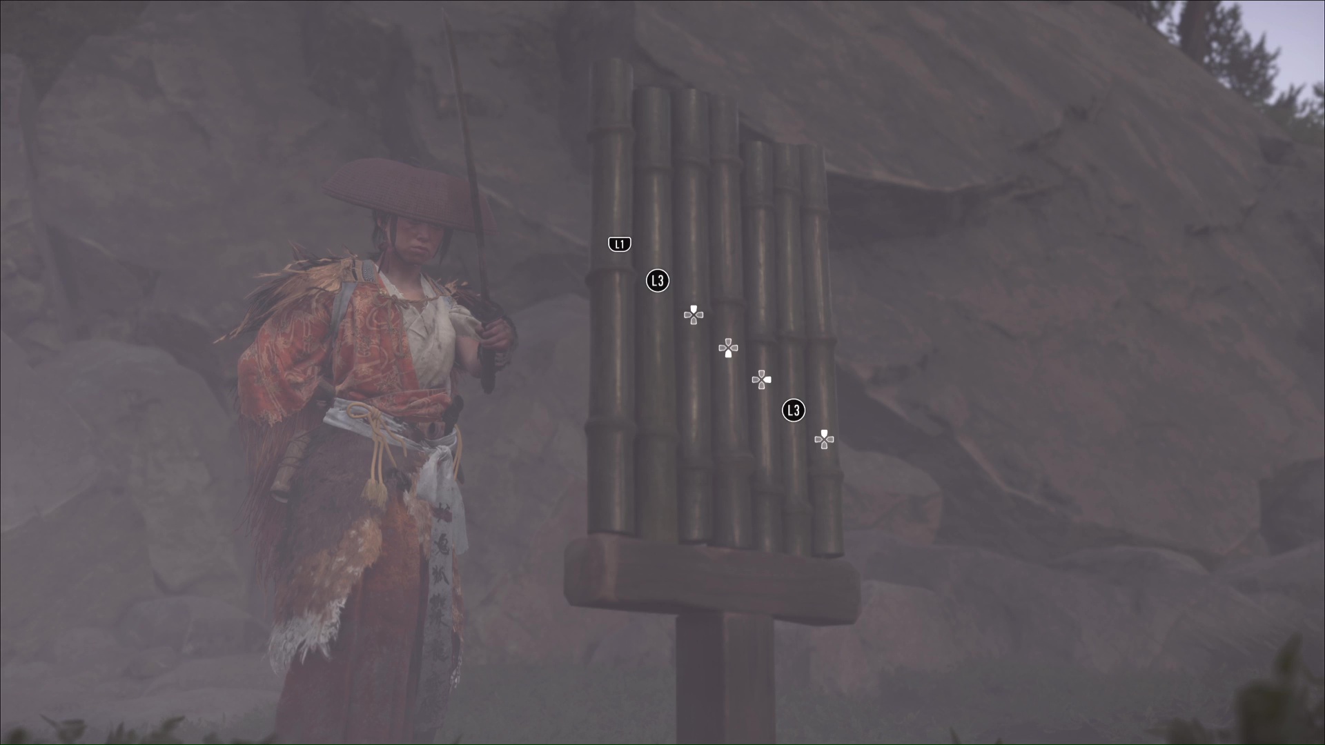 Ghost of yotei lart du double katana 35 30 Ghost of yotei lart du double katana 35 30