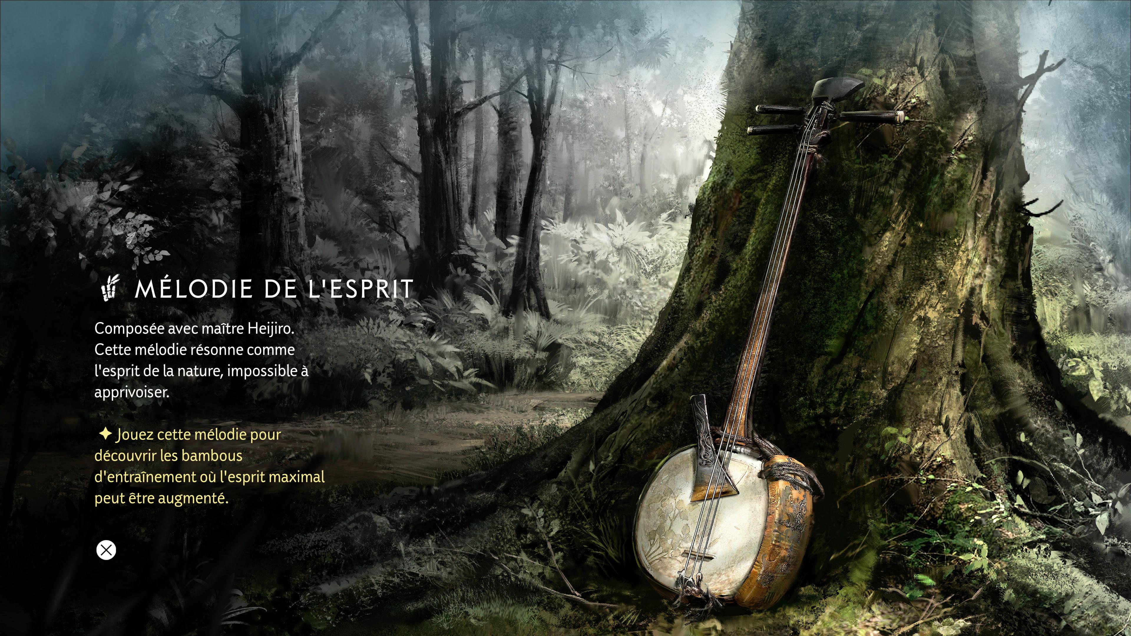 Ghost of yotei maitre du shamisen 6 1