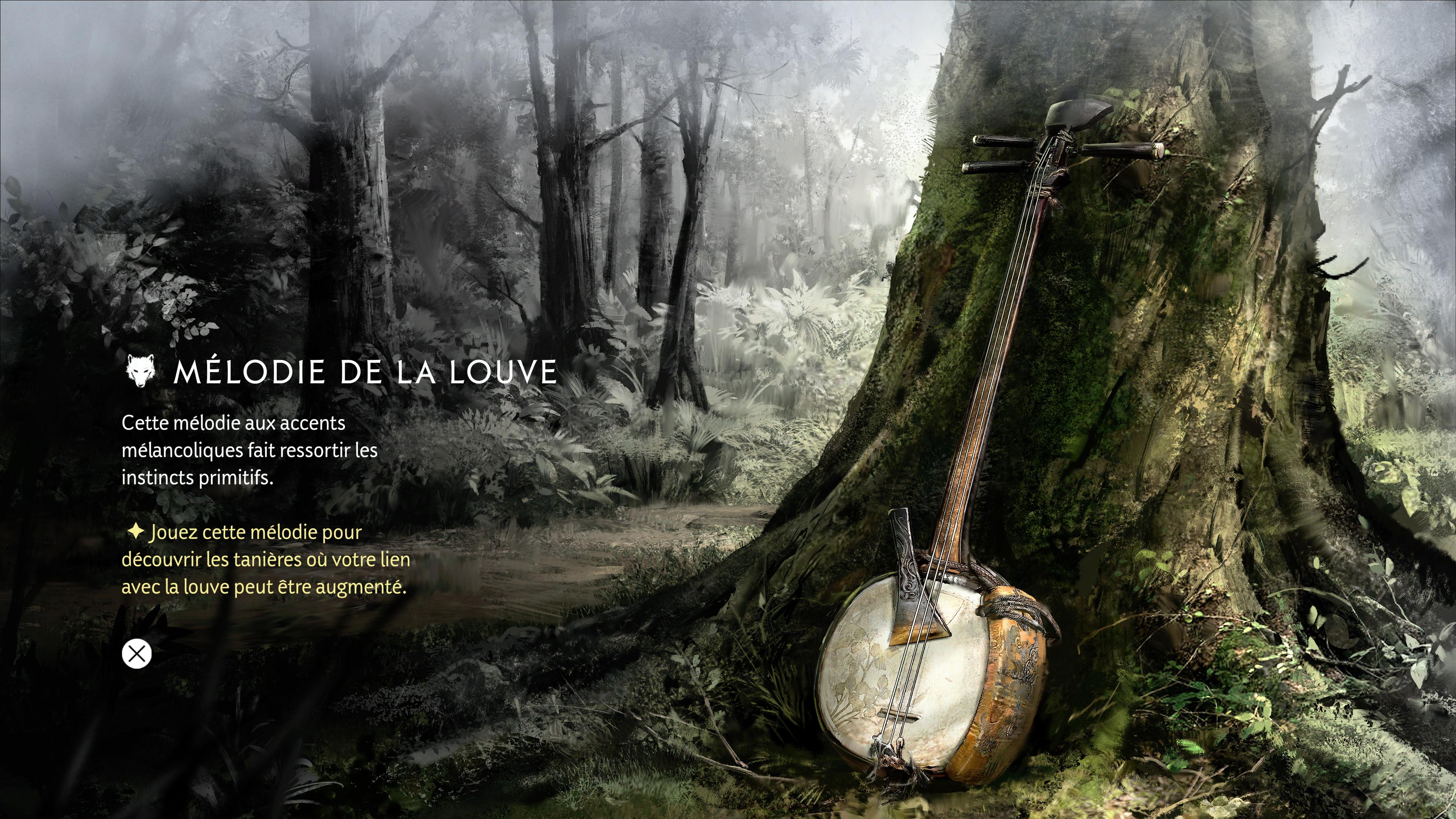Ghost of yotei shamisen melodie de la louve 1 6
