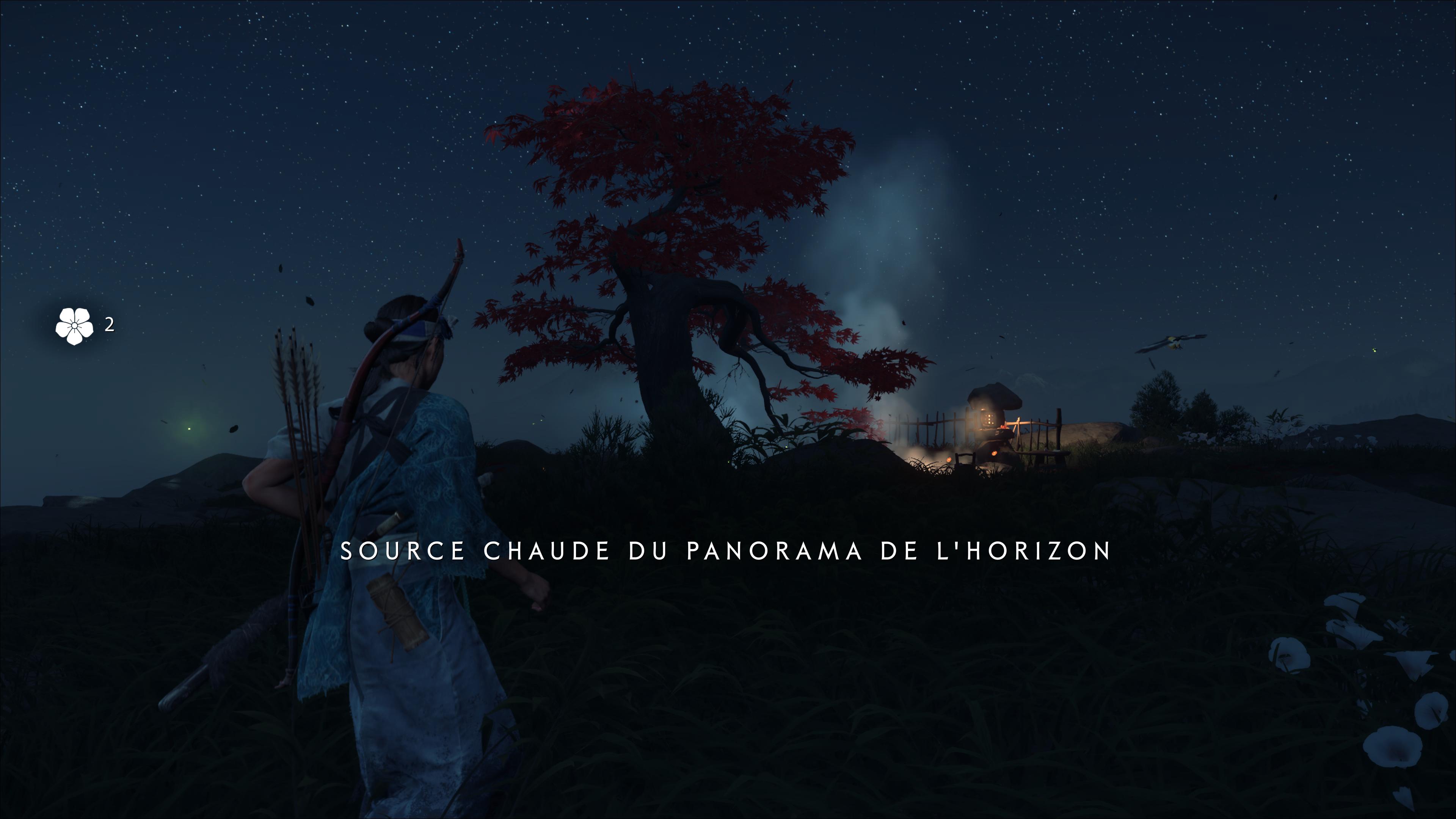 Ghost of yotei source chaude du panorama horizon 3 2