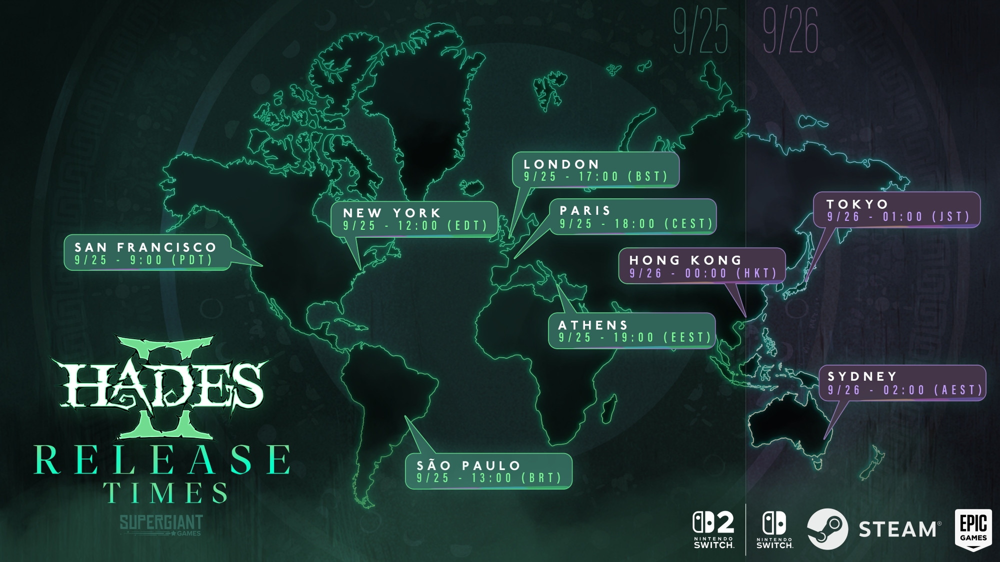 Hades 2 horaire lancement 1