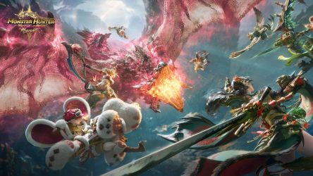 Image d\'illustration pour l\'article : Monster Hunter Outlanders : tout ce qu’il faut savoir sur le jeu de chasse de Capcom et Timi Studio sur mobile (gameplay, bêta fermée…)