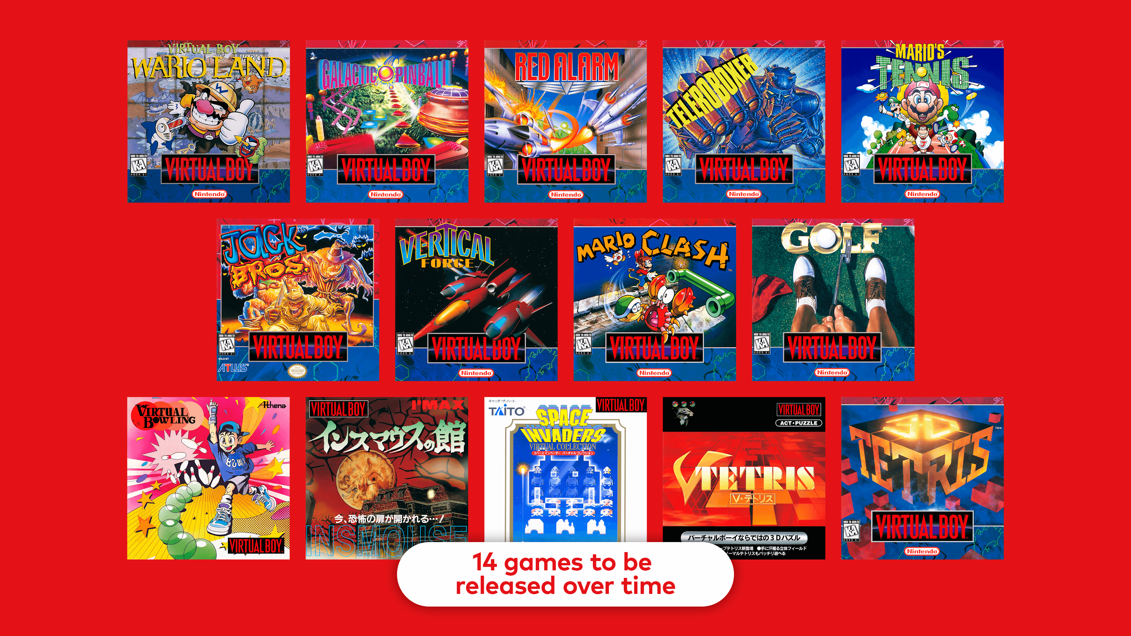 Nintendo classics virtual boy 1