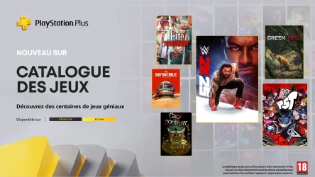 Image d\'illustration pour l\'article : PlayStation Plus Extra/Premium : Voici la liste des jeux en septembre avec WWE 2K25, Persona 5 Tactica et d’autres