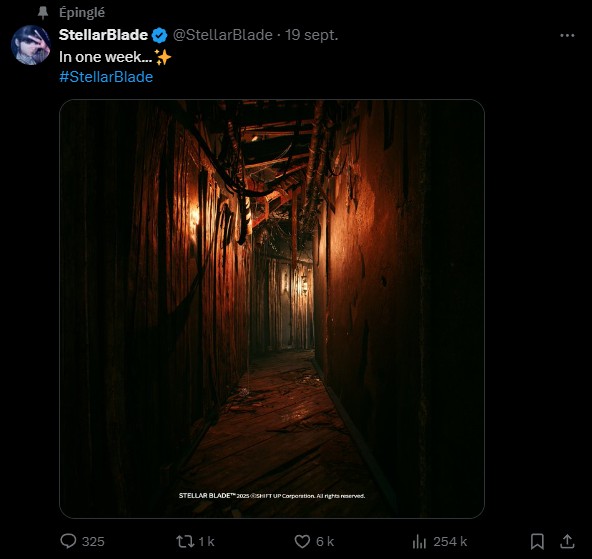 Stellar blade tease annonce tokyo game show 1