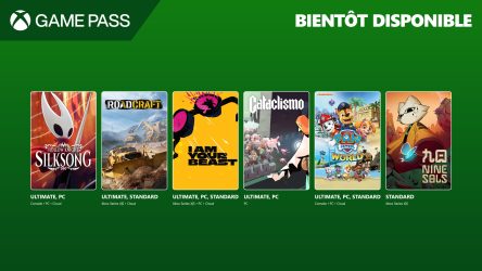 Image d\'illustration pour l\'article : Xbox Game Pass : Hollow Knight Silksong, Cataclismo, Pat’ Patrouille… Les jeux à venir dans l’abonnement en septembre
