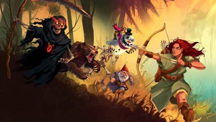 Image d\'illustration pour l\'article : Death by Scrolling, le prochain jeu de Ron Gilberts (Monkey Island), sortira à la fin du mois