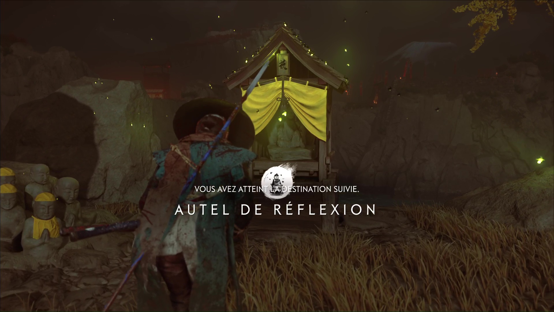 Ghost of yotei autel de reflexion plaines dishikari 50 206