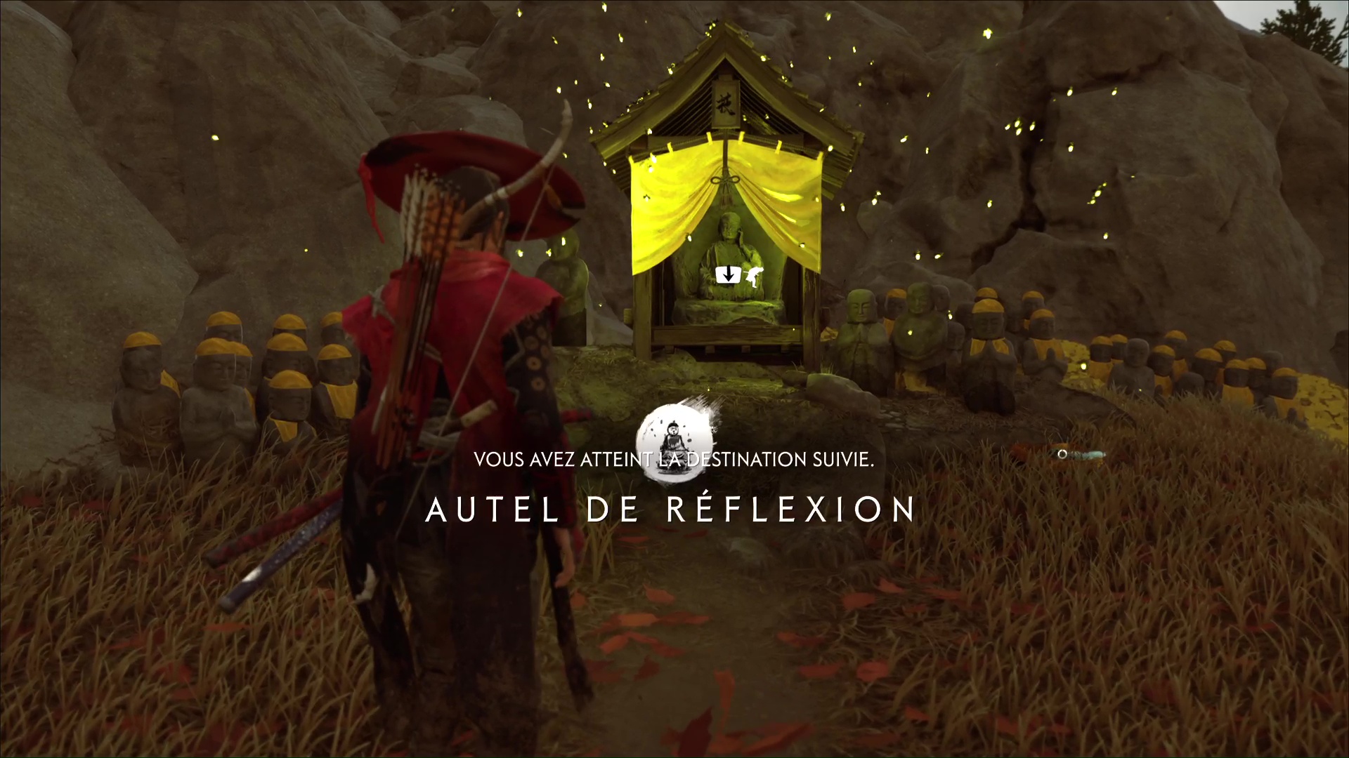 Ghost of yotei autel de reflexion plaines dishikari 62 167