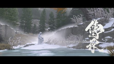 Image d'illustration pour l'article : Le kimono pourpre – Ghost of Yōtei