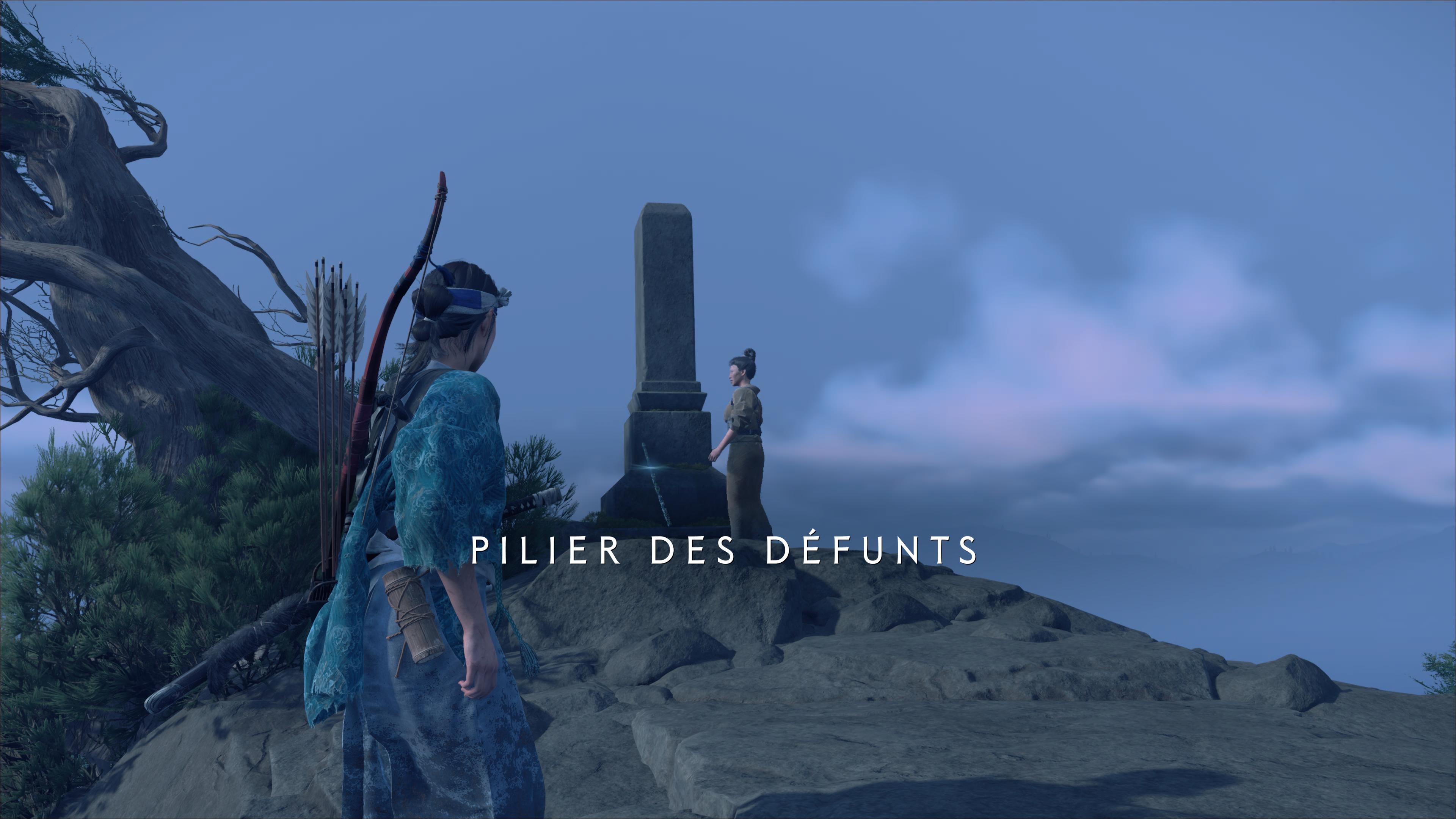 Ghost of yotei pilier des defunts prairies de yotei 3 1