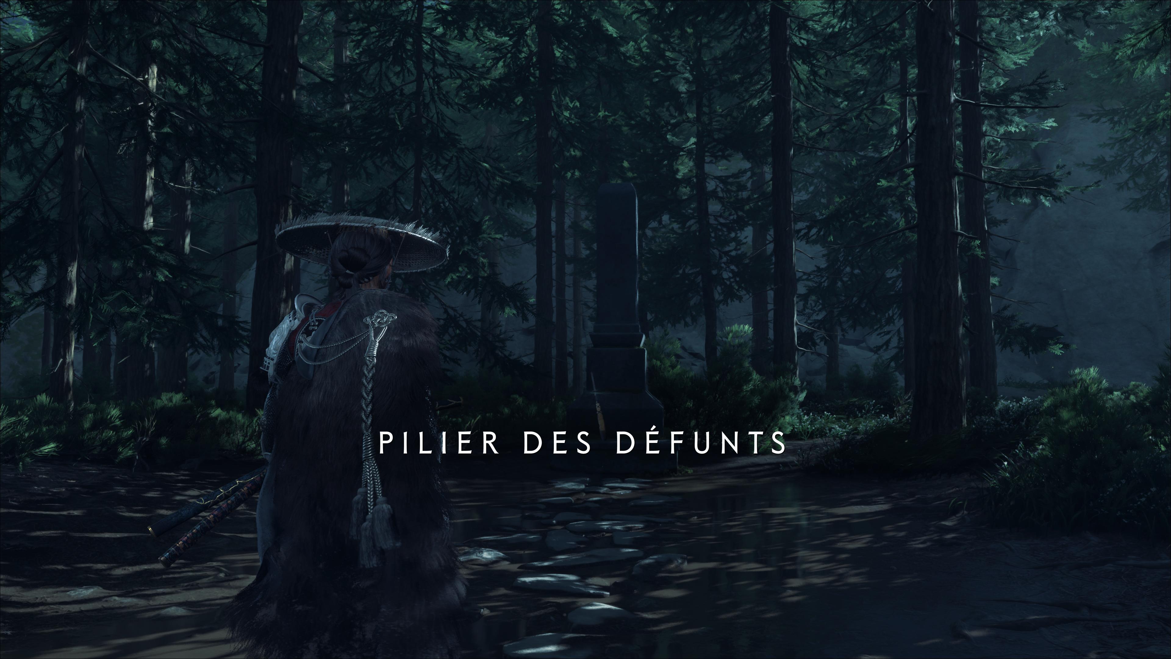 Ghost of yotei pilier des defunts terres sauvages de nayoro 19 90