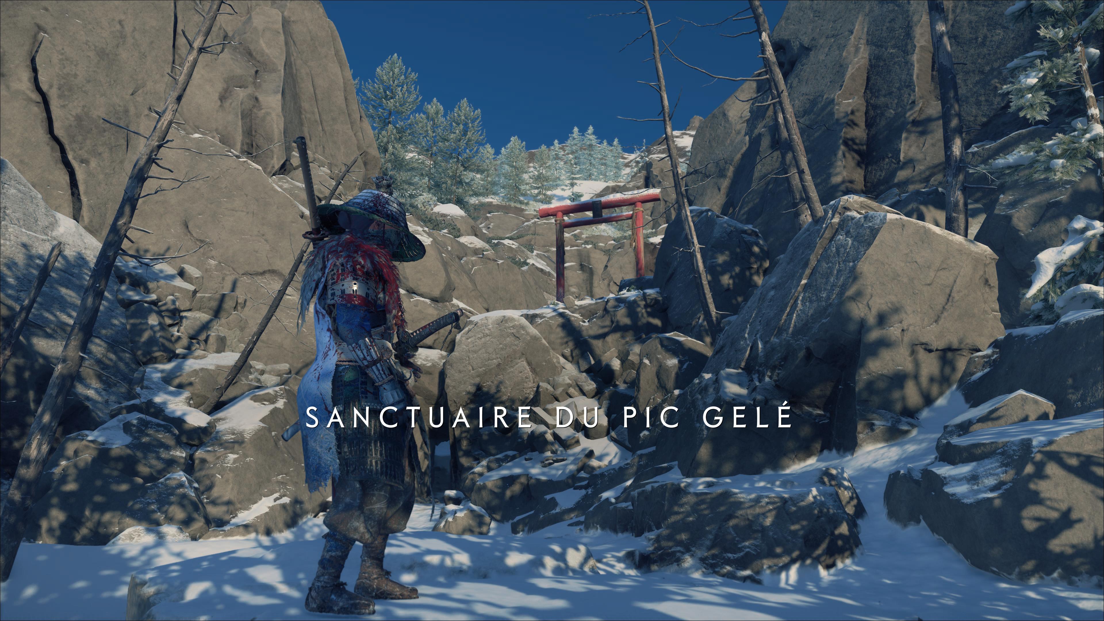 Ghost of yotei sanctuaire du pic gele 1 336