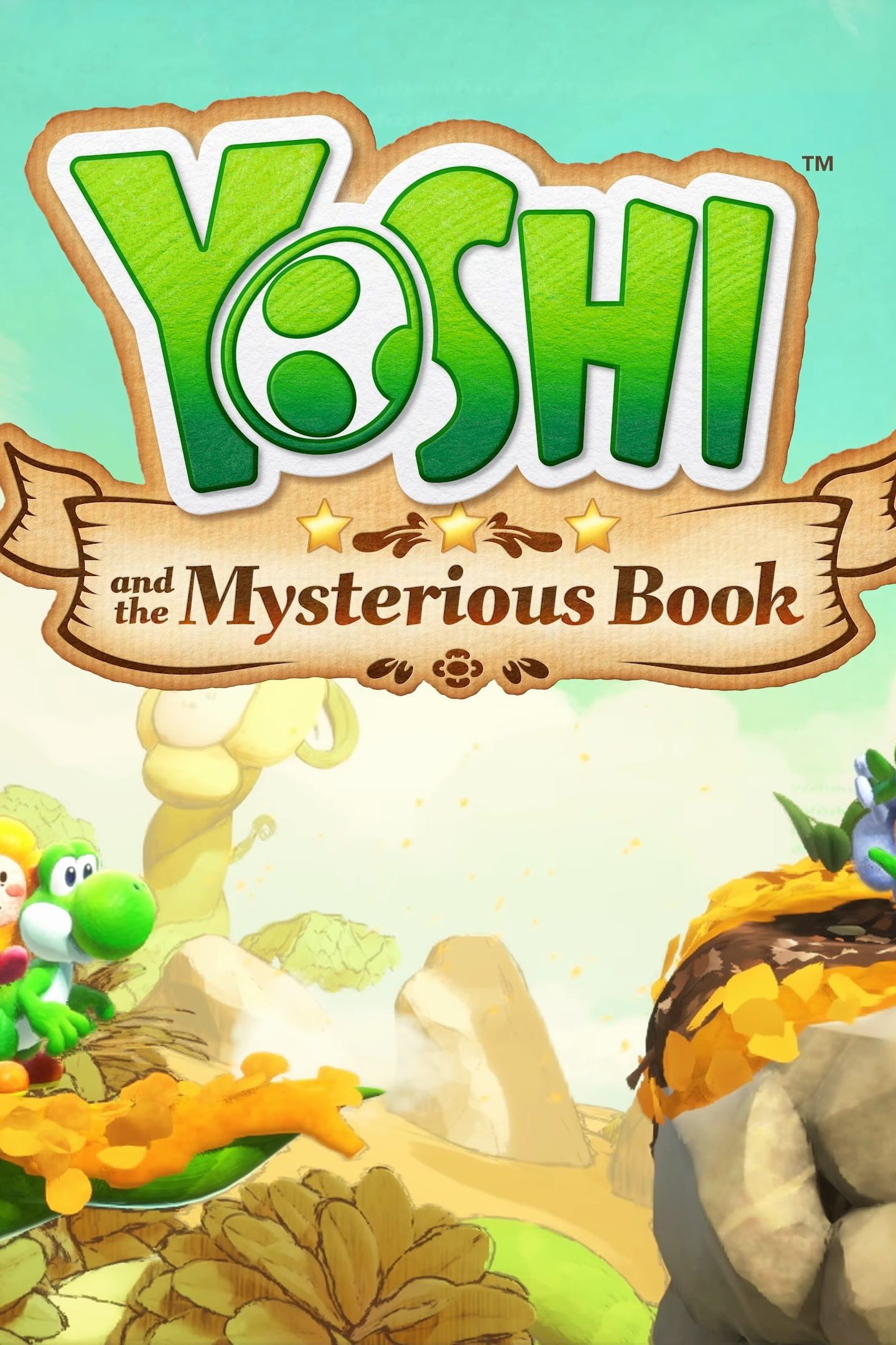 Jaquette d'Yoshi and the Mysterious Book