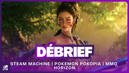Image d\'illustration pour l\'article : Débrief’ : Steam Machine, résumé State of Play Japan, MMO Horizon, Pokémon Pokopia