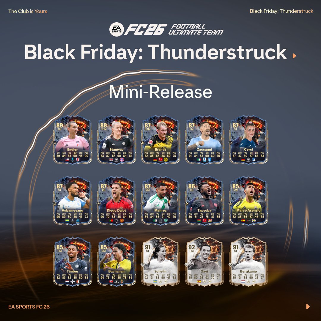 Ea sports fc 26 équipe 2 thunderstruck