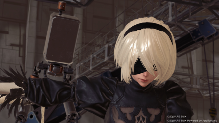 Image d\'illustration pour l\'article : 2B de NieR Automata s’invite dans le jeu mobile Final Fantasy VII Ever Crisis