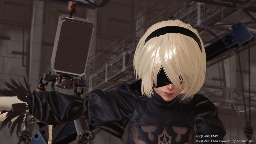Image d\'illustration pour l\'article : 2B de NieR Automata s’invite dans le jeu mobile Final Fantasy VII Ever Crisis