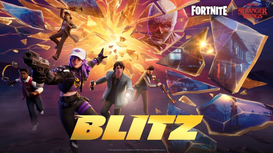 Image d\'illustration pour l\'article : Fortnite x Stranger Things : Le monde à l’envers prend le contrôle du mode Blitz et lance un nouveau pack de cosmétiques