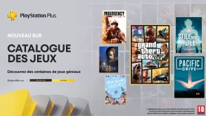 Image d'illustration pour l'article : PlayStation Plus Extra/Premium : Voici la liste des jeux en novembre avec GTA V et Pacific Drive